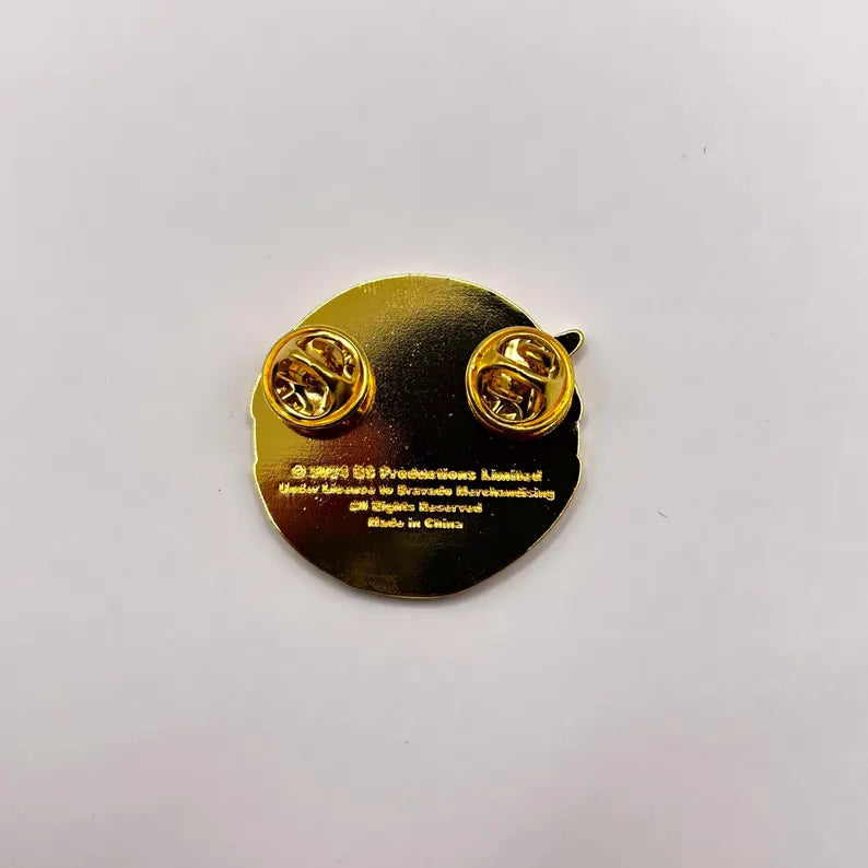 Offizieller Black Sabbath Pin Badge | "World Tour 1978" Emaille-Anstecker | Gold-Optik | 3,5 x 3,5 cm