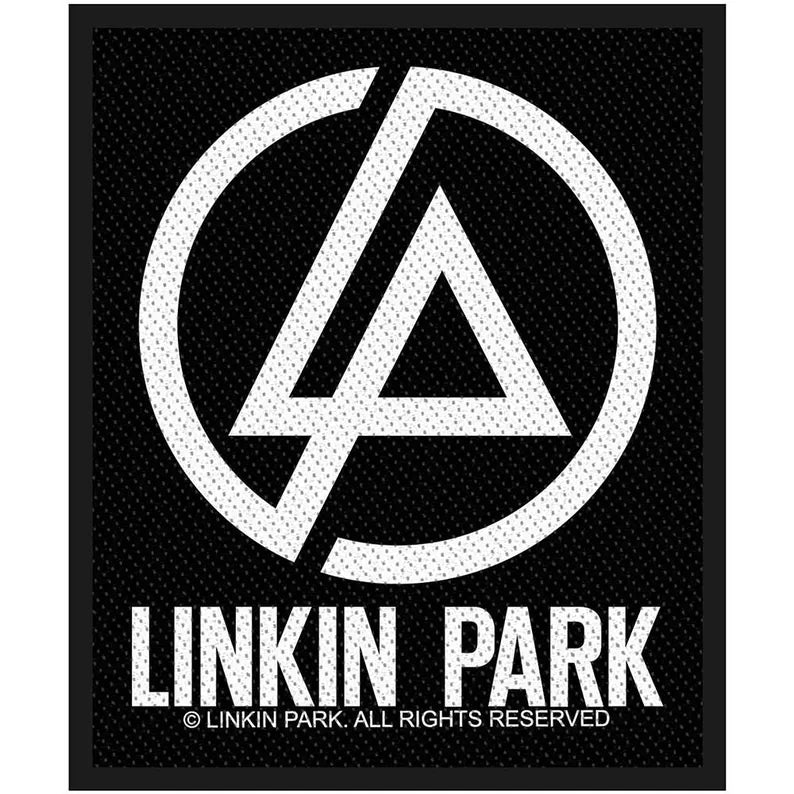 Linkin Park Aufnäher - LP LOGO Patch 10 x 8,5 cm Nu Metal Rock Logo