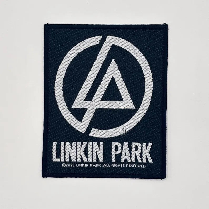 Linkin Park Aufnäher - LP LOGO Patch 10 x 8,5 cm Nu Metal Rock Logo