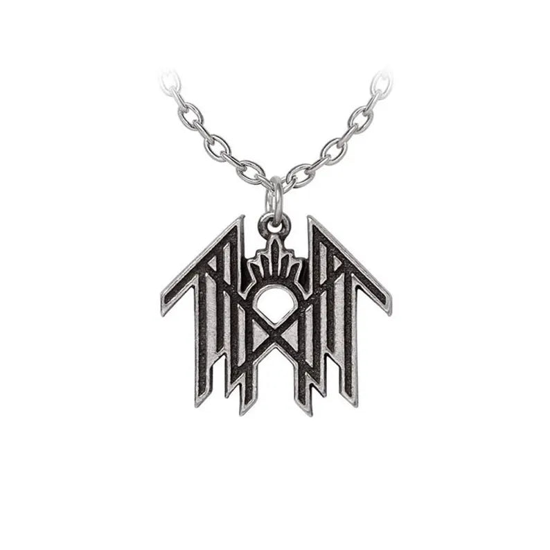 Offizieller Sleep Token Anhänger | Logo Halskette | Handgefertigtes Englisches Zinn (Pewter) | Alt-Metal Merch