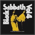 Black Sabbath Aufnäher VOL 4 Patch 9,5 x 9,5 cm - Heavy Metal Band Merch Gewebt - Kutte Jacke Rucksack Deko Ozzy Osbourne