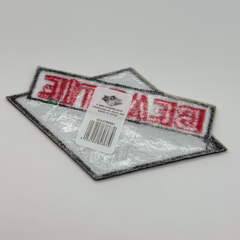 The Beastie Boys Patch DIAMOND LOGO Patch 10 x 5.5 cm - Hip Hop Band Merch Woven - Biker Vest Jacket Iron-On Patch Diamond