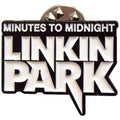 Linkin Park Pin MINUTES TO MIDNIGHT Pin 2.5 x 2 cm - Nu Metal Band Merch Enamel - Badge Pin Jacket Backpack Collectible