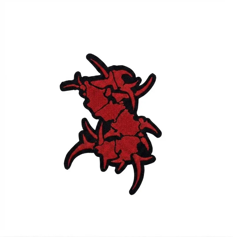 Offizieller Sepultura Patch | Tribal S Logo Cut-Out | Death/Thrash Metal Aufnäher | Zum Annähen 9 cm