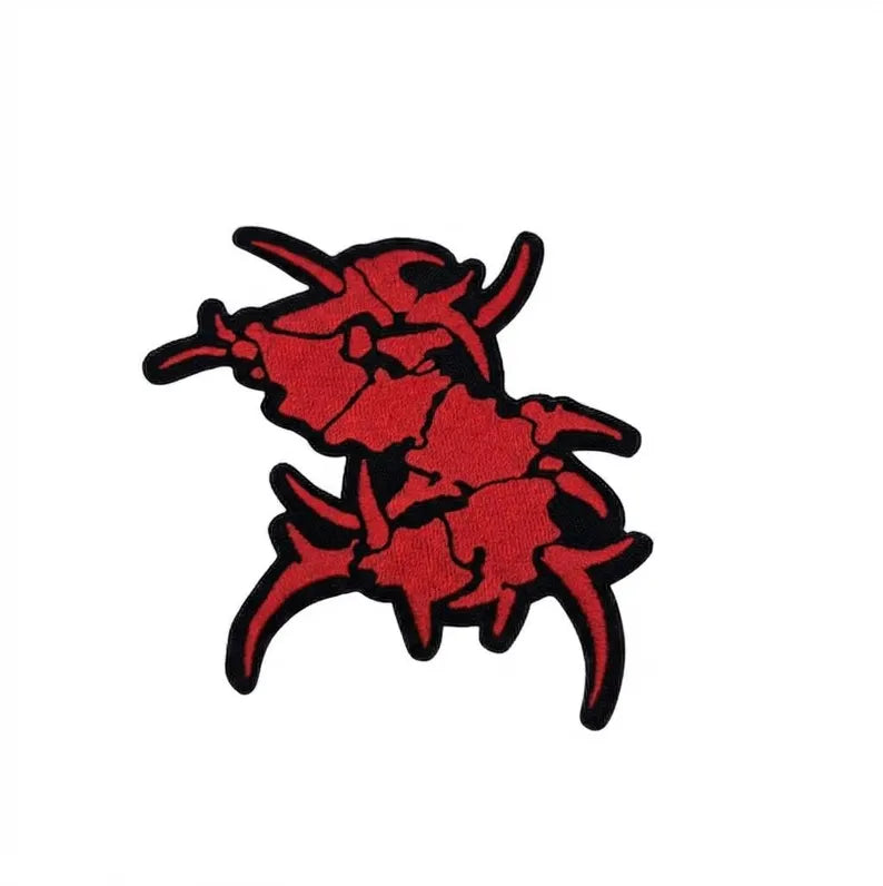 Official Sepultura Patch | Tribal S Logo Cut-Out | Death/Thrash Metal Patch | Sew-on 9 cm