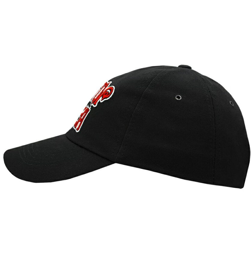 Gaza Strip Baseball Cap | "Sektor Gaza" Embroidered Hat | Black Red Adjustable | Russian Punk Rock Merch
