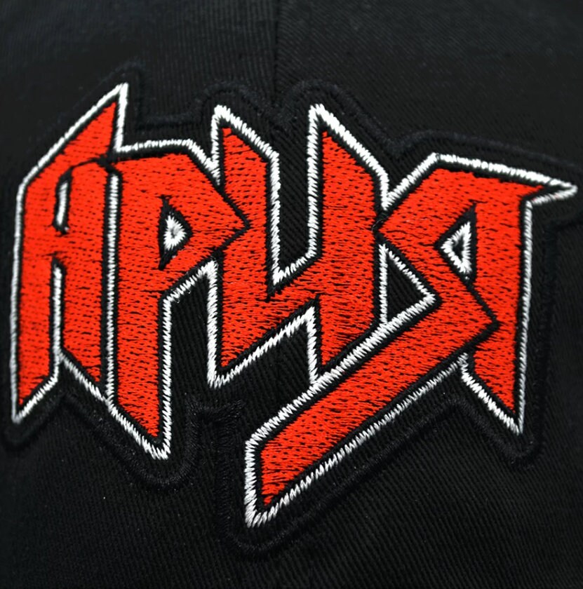 Aria Baseball Cap | "Aria" Embroidered Hat | Black Adjustable | Russian Heavy Metal Merch