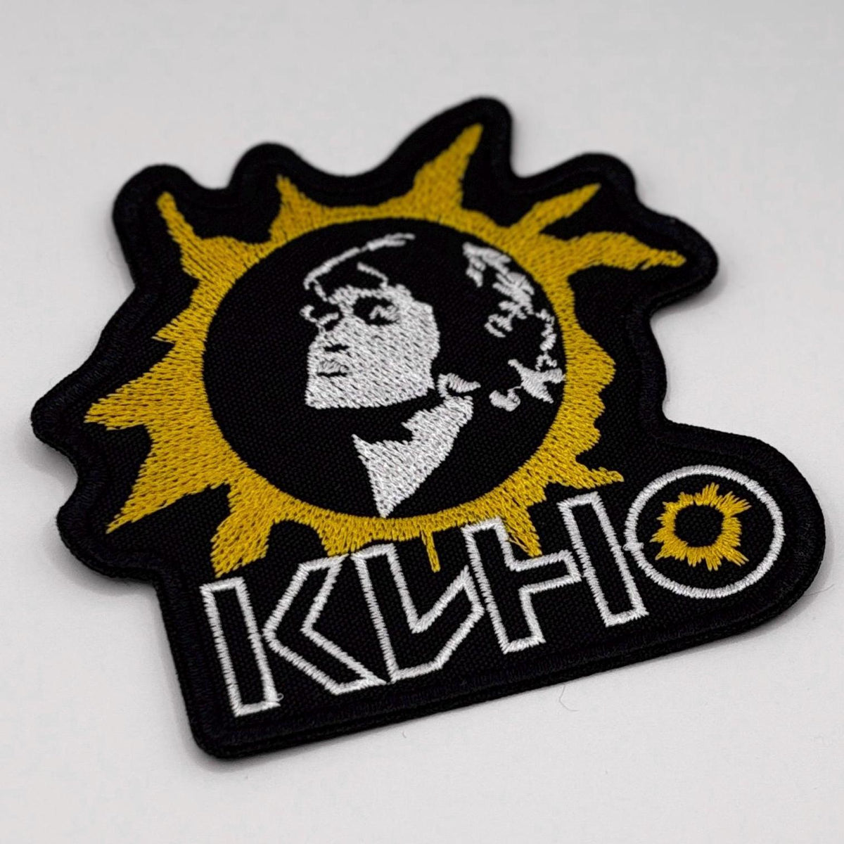 Patch Kino ca. 10 cm Кино Виктор Цой "Звезда по имени Солнце" Viktor Tsoi Soviet Rock Нашывка