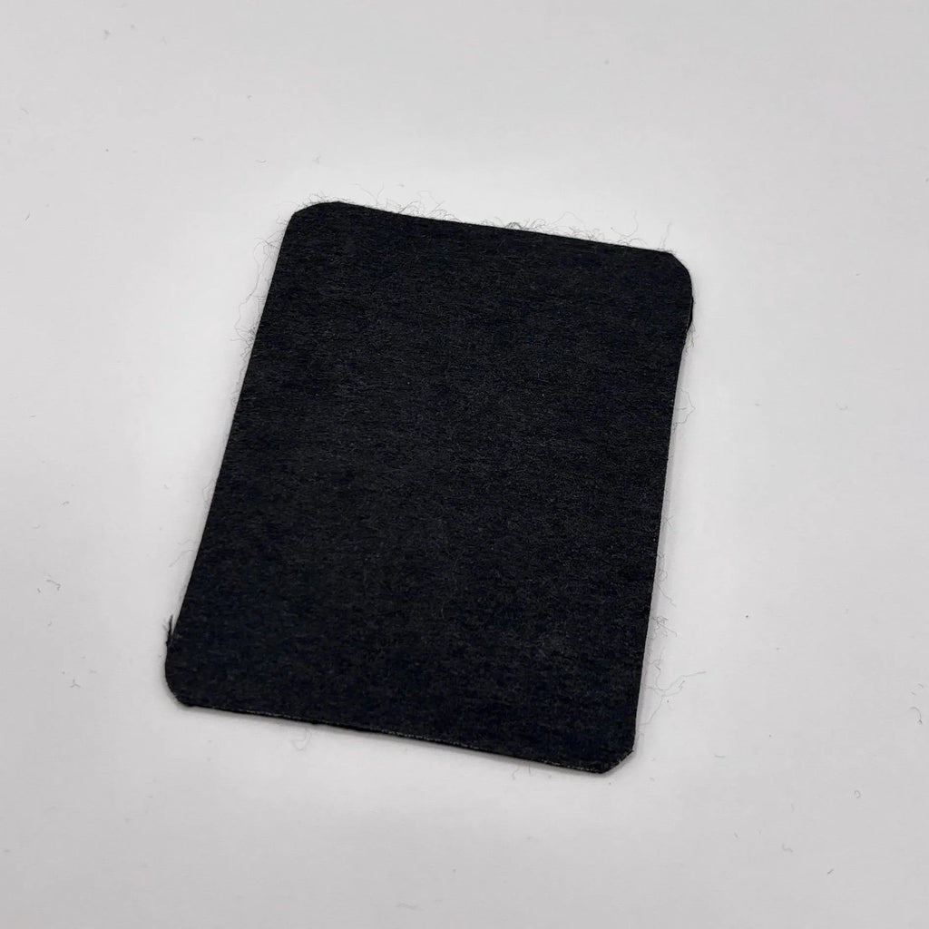 Black Metal Cross Patch 8 × 6 cm – Satanic Patch – Red Inverted Cross Embroidery