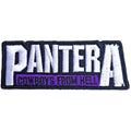 Pantera Aufnäher – Cowboys from Hell Patch (9,5 × 4 cm) zum Aufbügeln