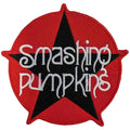 Offizieller The Smashing Pumpkins Patch | Star Logo Woven Aufnäher | Alternative Rock | Zum Aufbügeln 10 x 10 cm