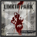 Official Linkin Park Patch | "Hybrid Theory" Woven Patch | Sew-on | Nu Metal Merch 10 x 10 cm