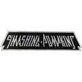 The Smashing Pumpkins Aufnäher LOGO Patch 13 x 3 cm - Grunge Band Merch Gewebt - Kutte Jacke Bügelbild Aufbügler Schriftzug