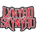 Lynyrd Skynyrd Patch | Classic Logo Gewebter Aufnäher | Southern Rock Merch | Zum Aufbügeln | 10 x 10 cm