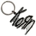 Official Korn Keychain | "Logo 2" Metal Keychain | Antique Silver | Nu-Metal Merch 4.5 x 4.5 cm